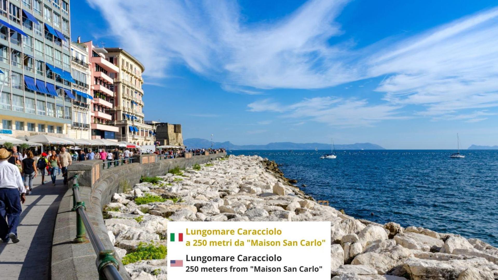 Maison San Carlo Luxury Suites Napoli Bagian luar foto