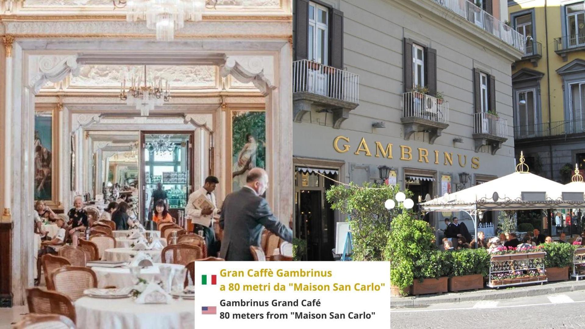 Maison San Carlo Luxury Suites Napoli Bagian luar foto